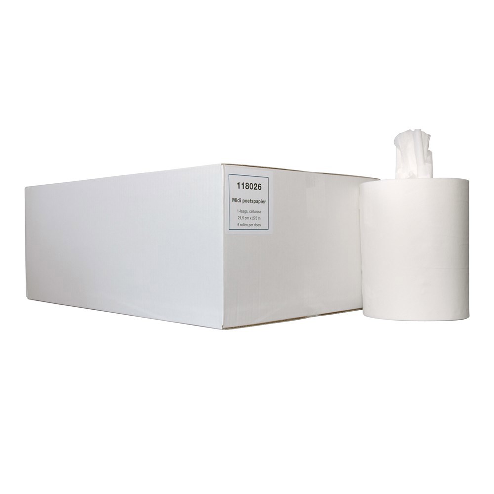 poetspapier 1-laags euro midi