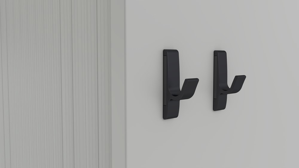 magneethaak aluminium mat zwart hermeta-3