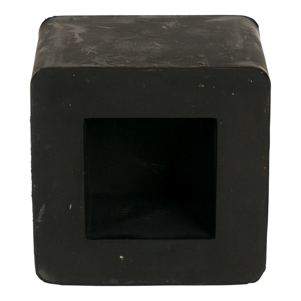 mokerdop rubber zacht zwart-5