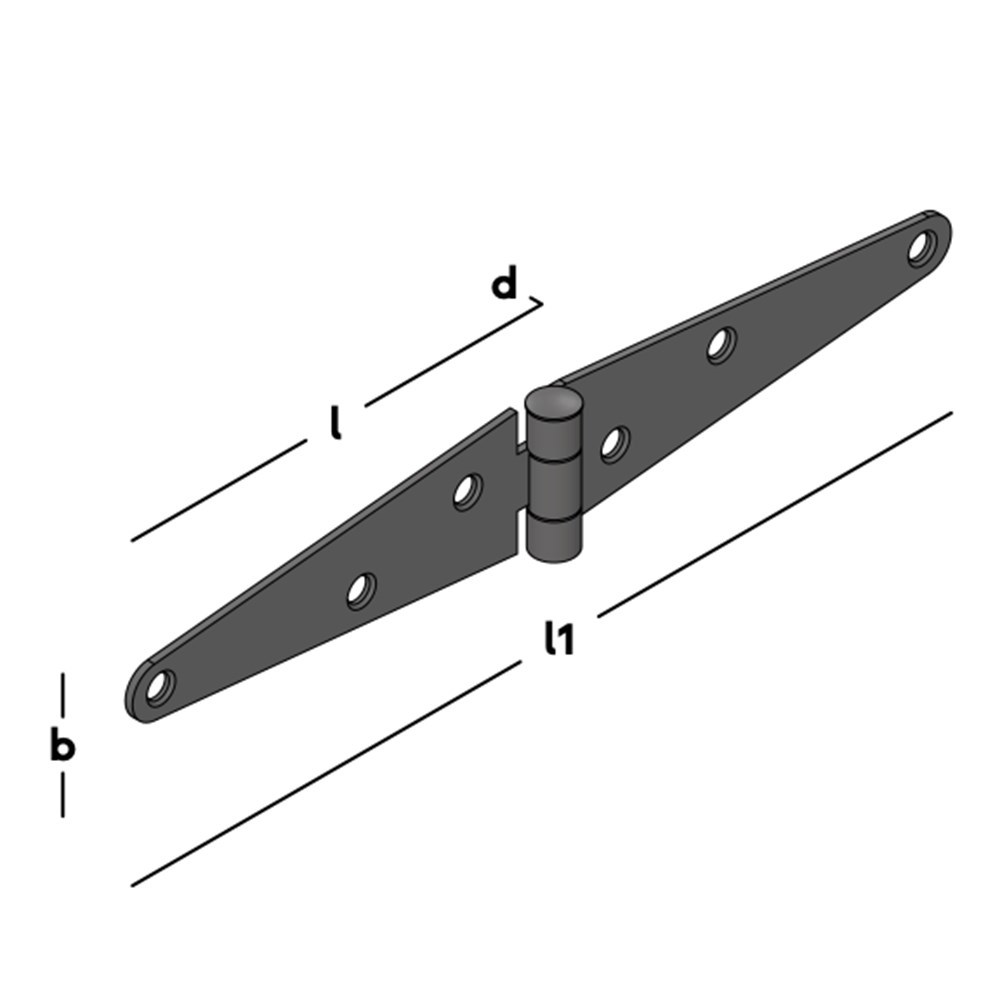 staartheng zwart epz-3