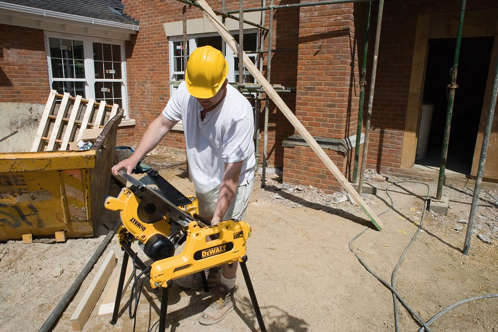 tafel-/afkortzaagmachine dewalt 250mm-12