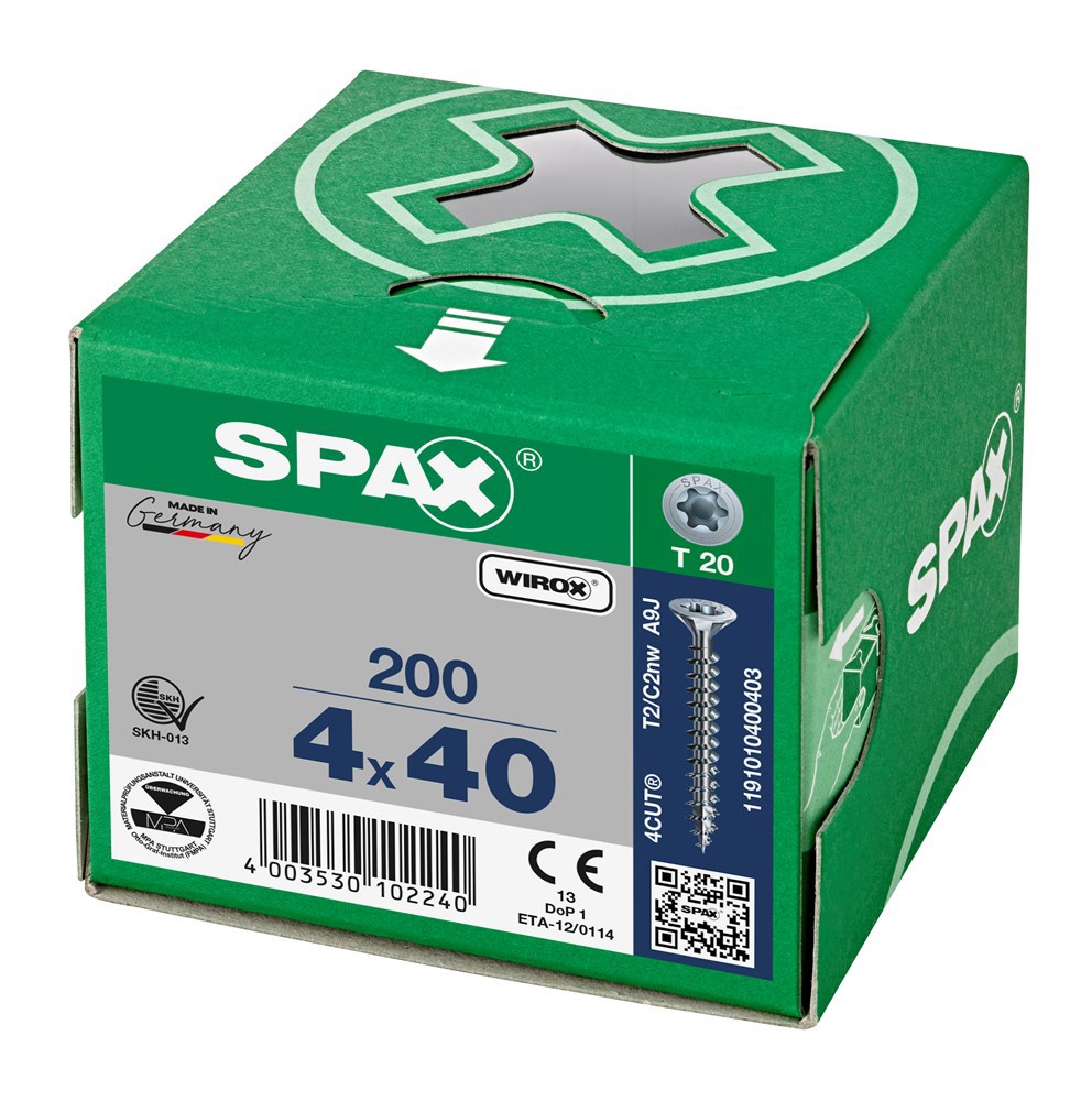 spaanplaatschroef wirox spax-6