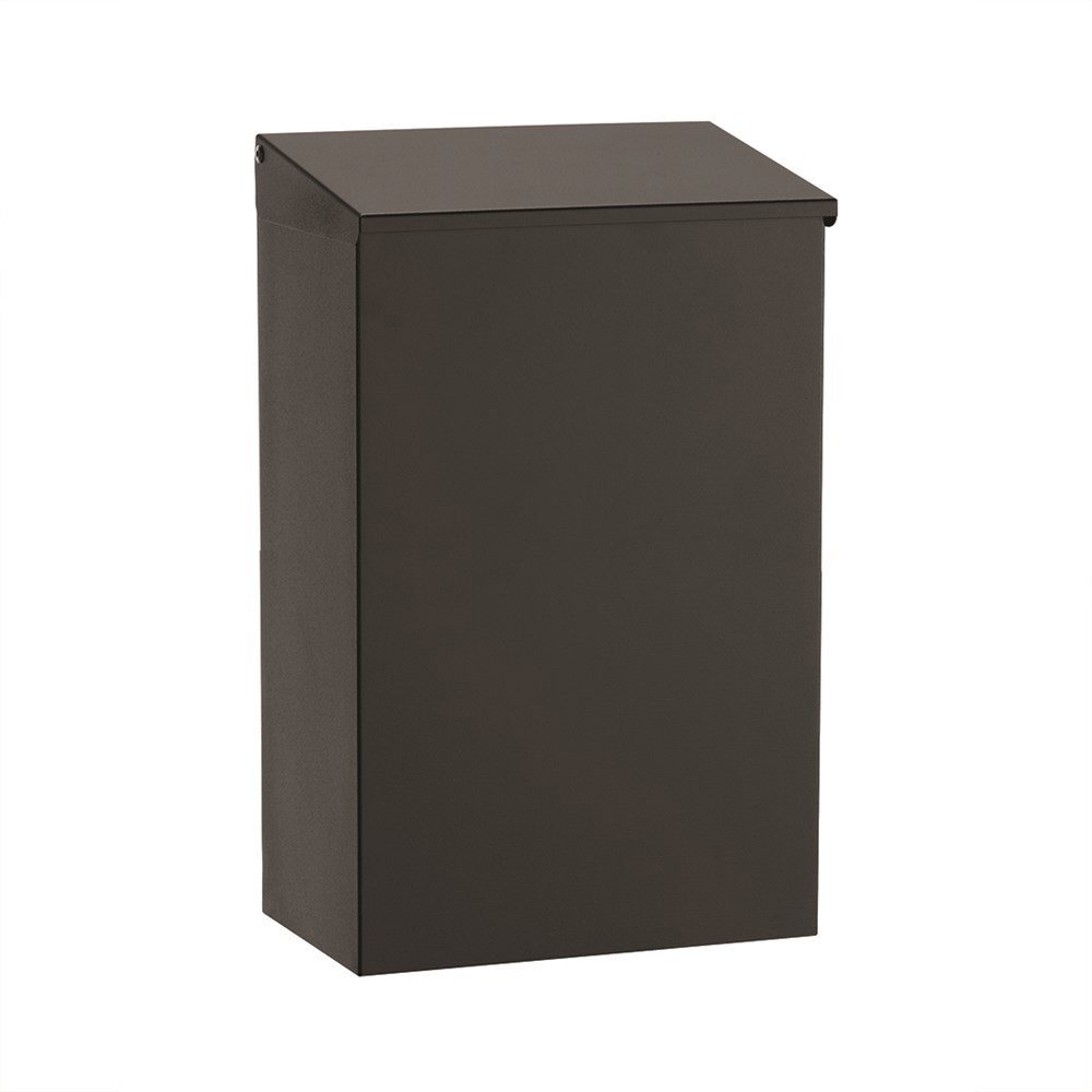 brievenbus zwart stoer!