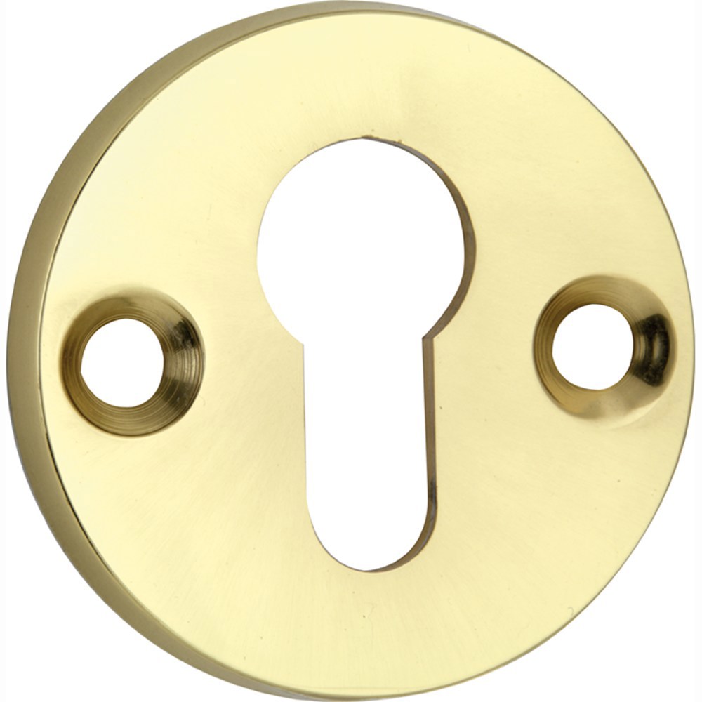 Veiligheidsrozet Binnen Messing Ongelakt - 2478 ELEGANT 54X8MM SKG***