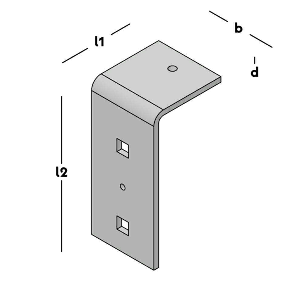hoekanker zwaar zonder ril sv-4