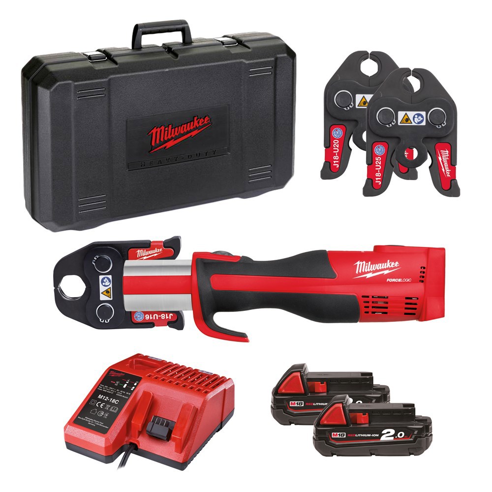 Accu Perstang Milwaukee - M18 BLHPT-202CU SET 18.0V