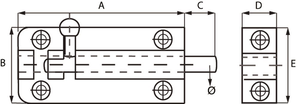 profielgrendel messing gepolijst-3