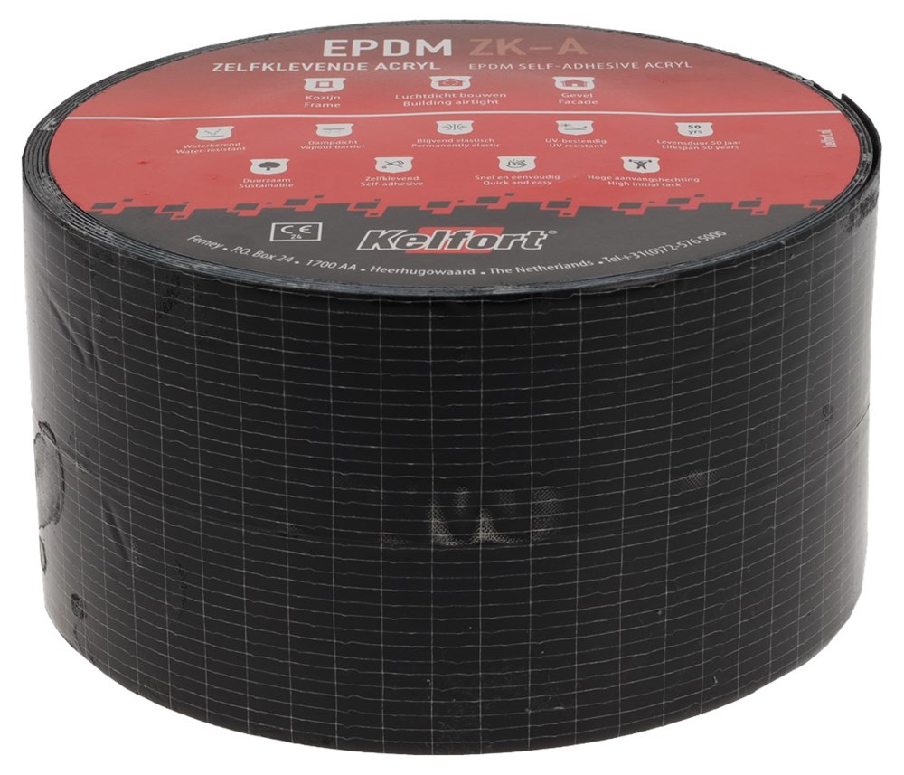 stroken epdm folie zwart kelfort acryl-3