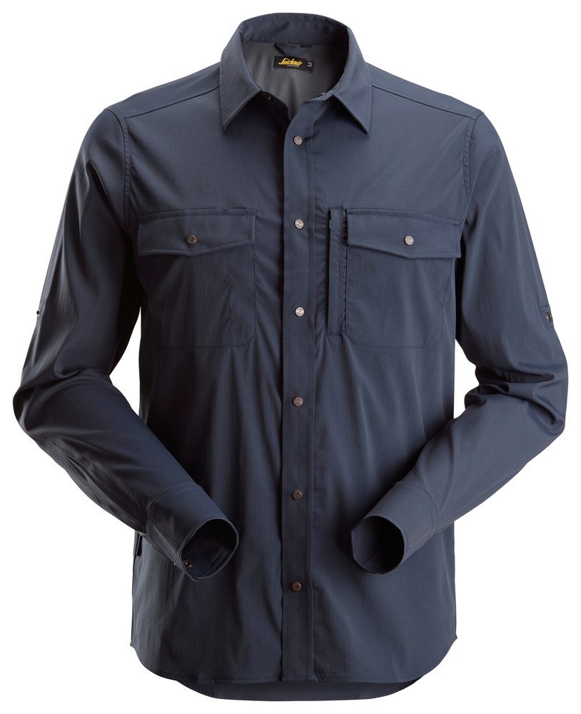 shirt lange mouwen litework snickers-6