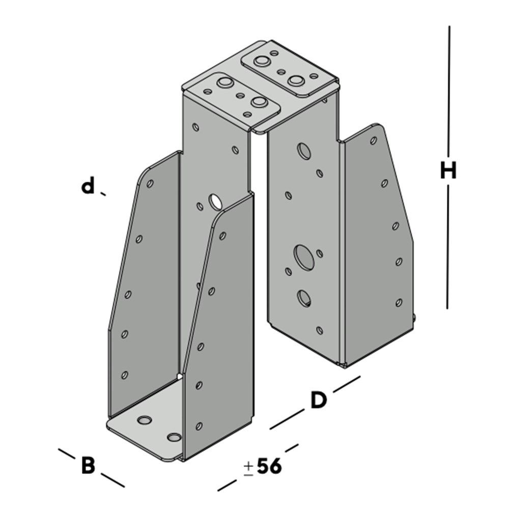 balkdrager gbs dubbel sv-4