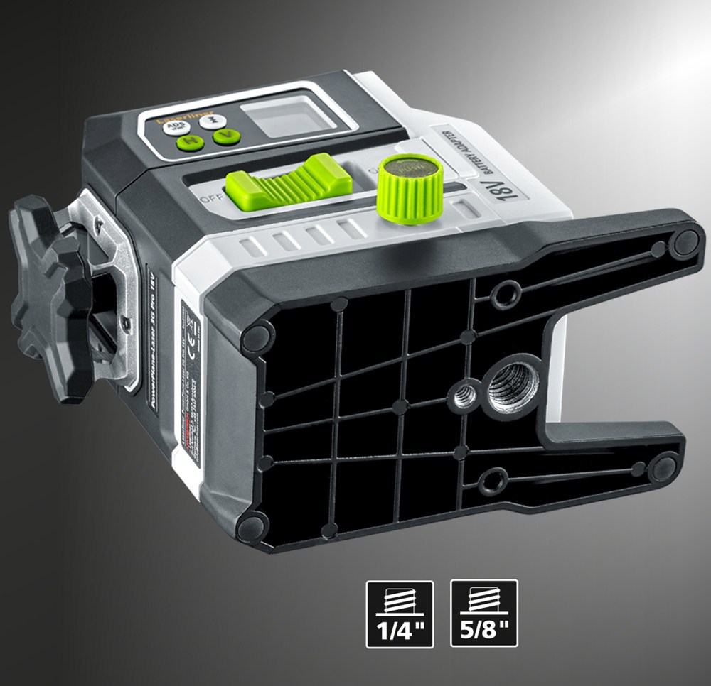 accu kruislijnlaser groen laserliner-15