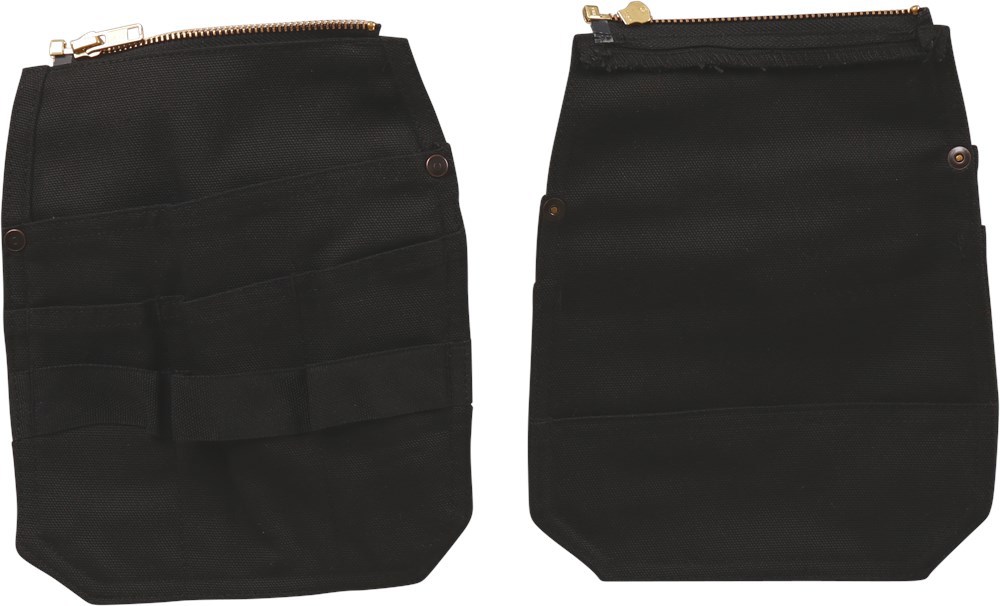 Sidepockets Afritsbaar Kelfort - ZWART SET à 2 STUKS