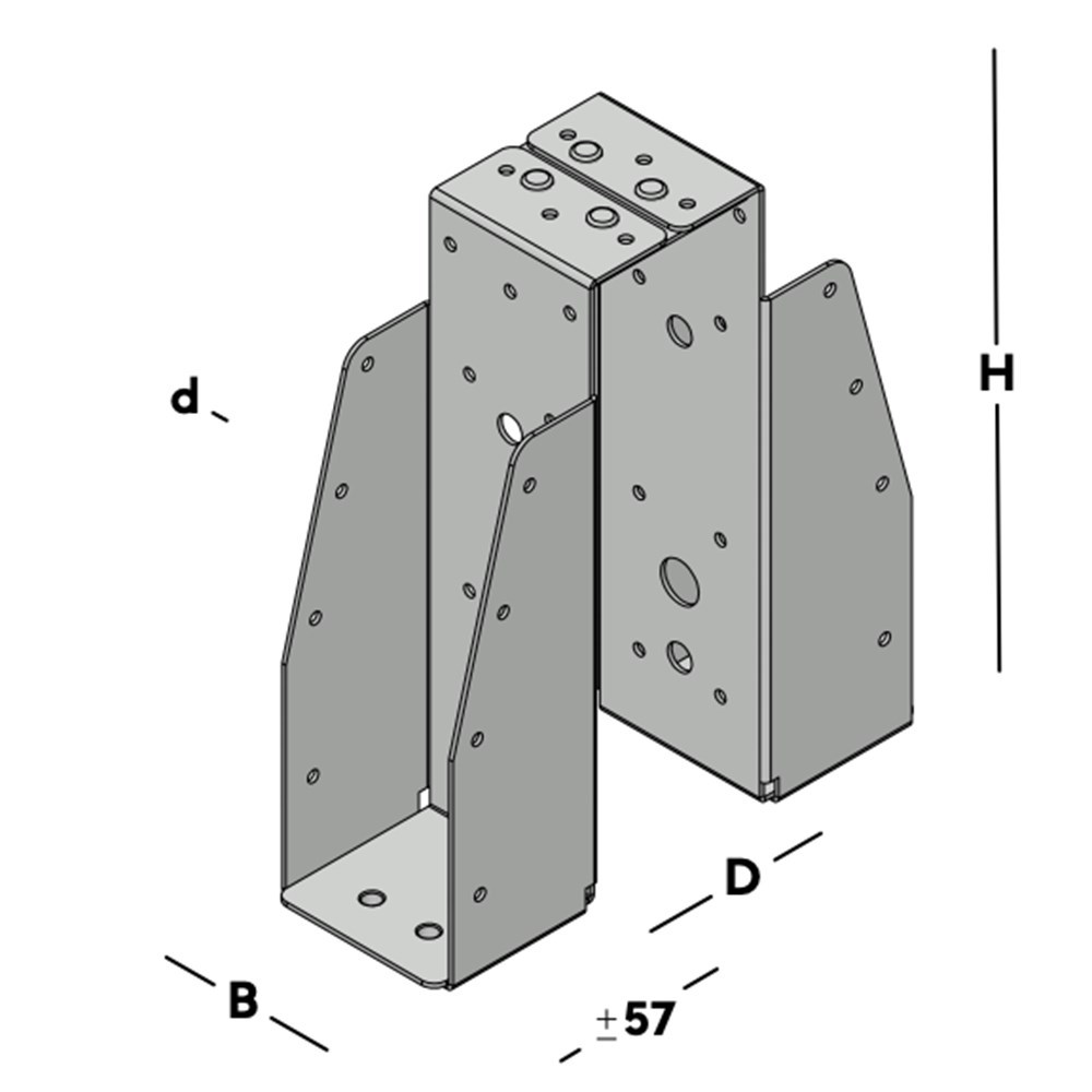 balkdrager gbs dubbel sv-4