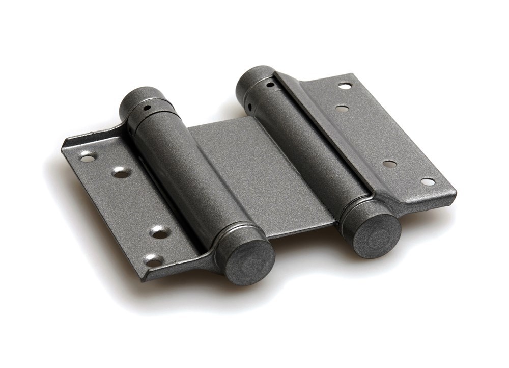 Deurveerscharnier Zilvergrijs - BOMMER DUBBEL 150MM DD.35-40MM