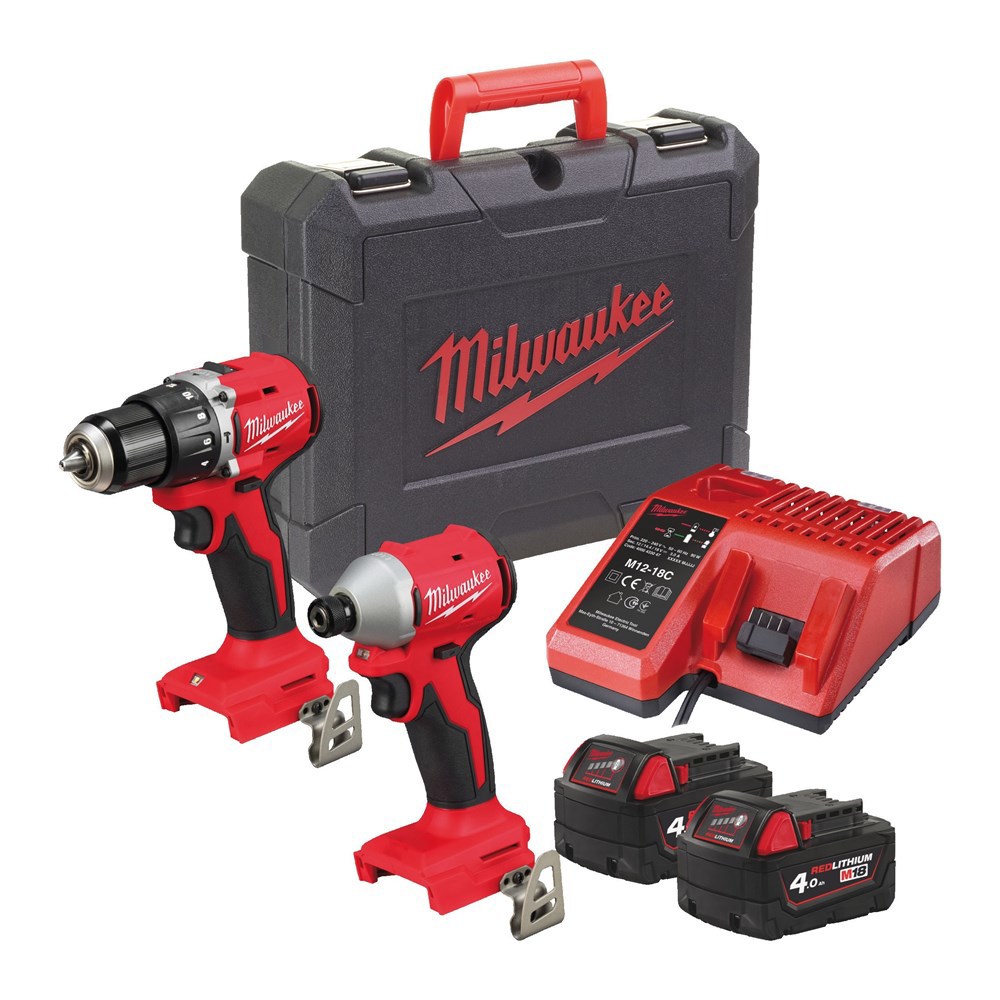 accu combiset milwaukee 4.0Ah/18.0V