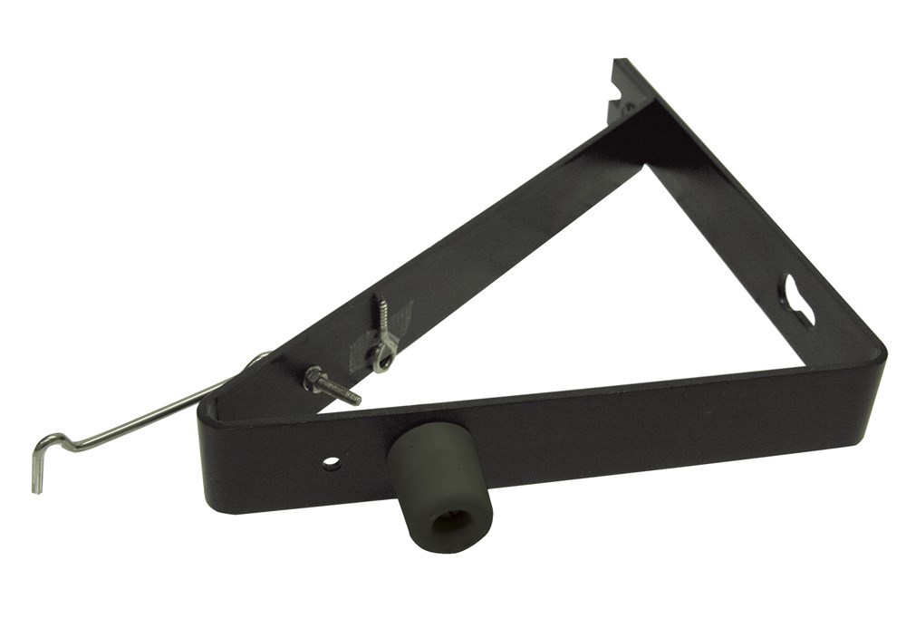 deuropvangbeugel haaks zwart epz