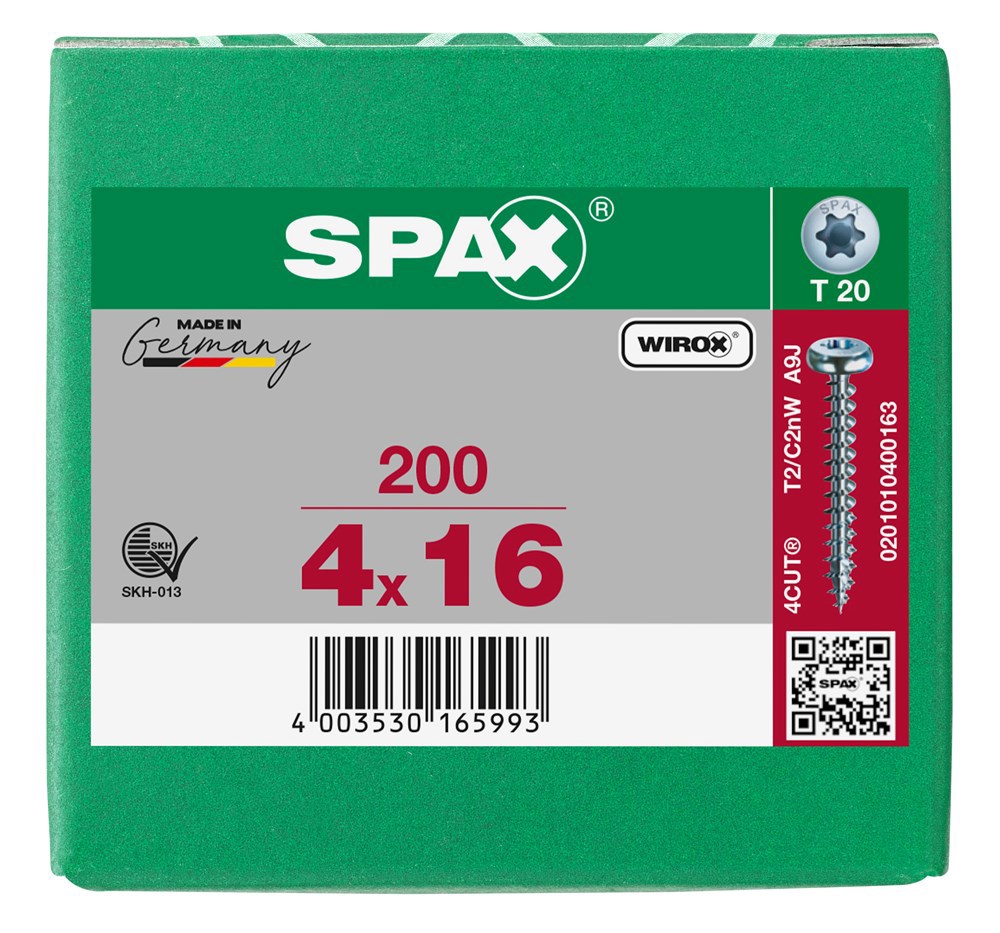 spaanplaatschroef wirox spax-7