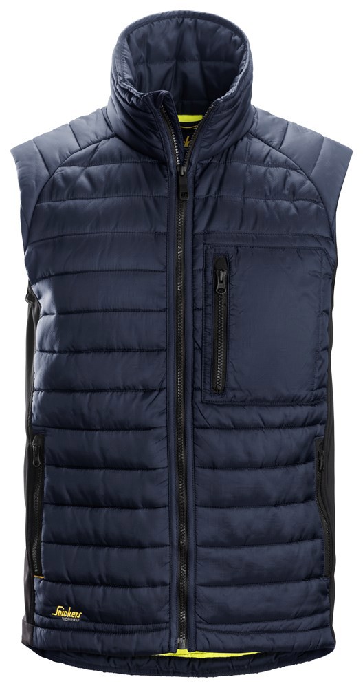Bodywarmer Allroundwork Snickers - 4512 DONKERBLAUW/ZWART L
