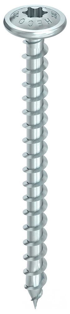 tellerkopschroef verzinkt heco