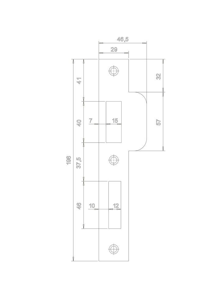 sluitplaat elvz nemef-3