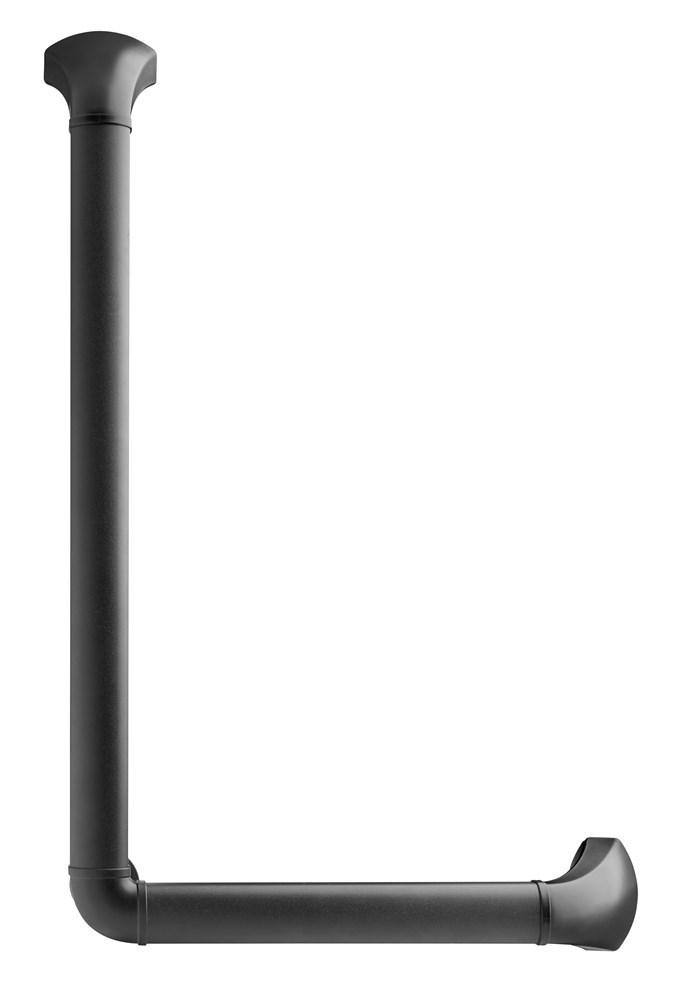 wandbeugel zwart/aluminium secucare-3