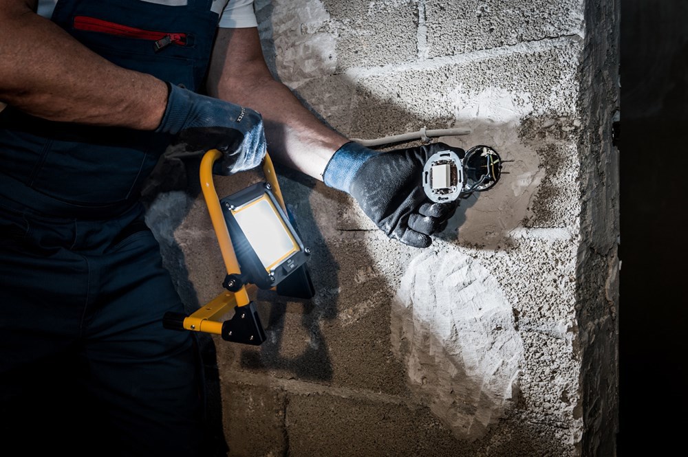 accu bouwlamp led klasse III-7