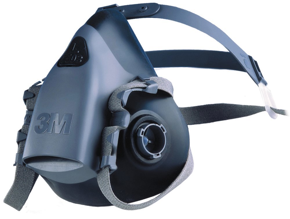 halfgelaatsmasker siliconen 3m