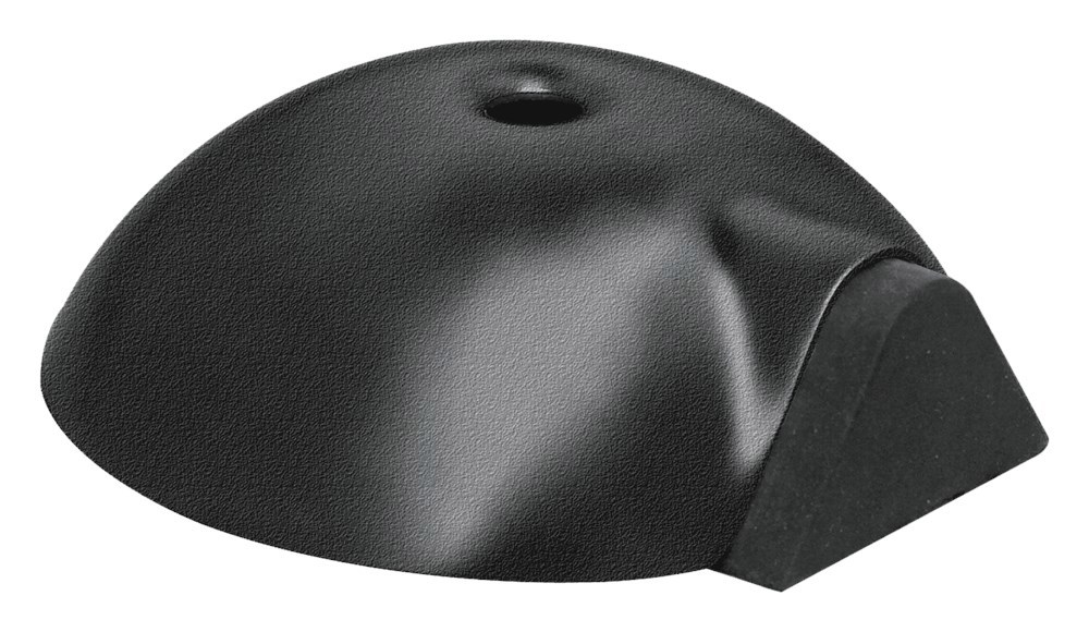 deurbuffer rvs a2 mat zwart oxloc