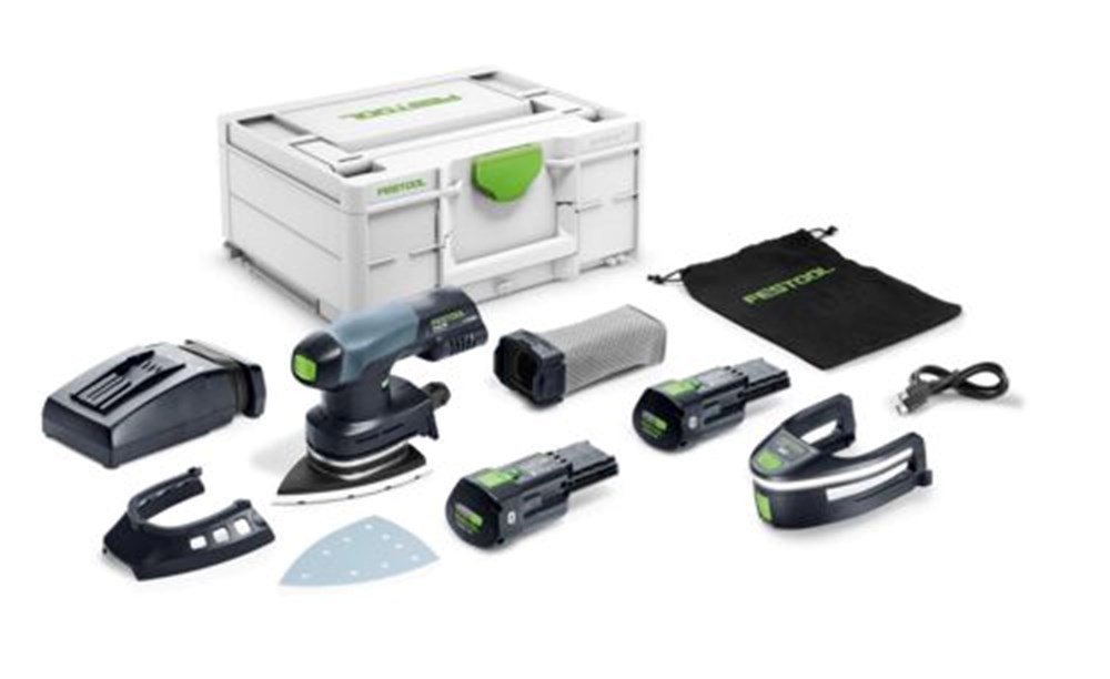 Accu Vlakschuurmachine Festool - DTSC400 3.0 I-PLUS 18.0V