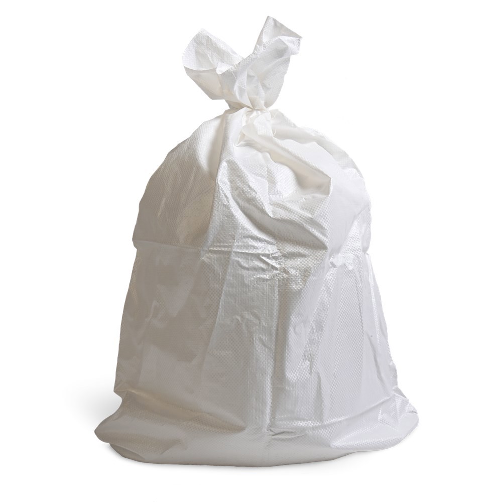 Puinzak Nylon Wit Kelfort - 65L 650X1000MM PAK à 10 STUKS