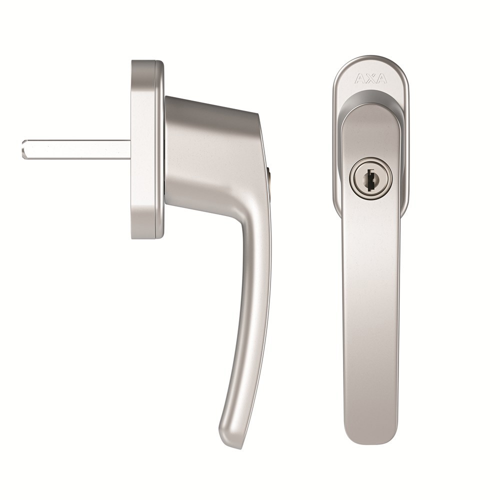 Raamkruk Recht Aluminium F1 Axa - OVAL ROMA 3341 45-90° SKG**