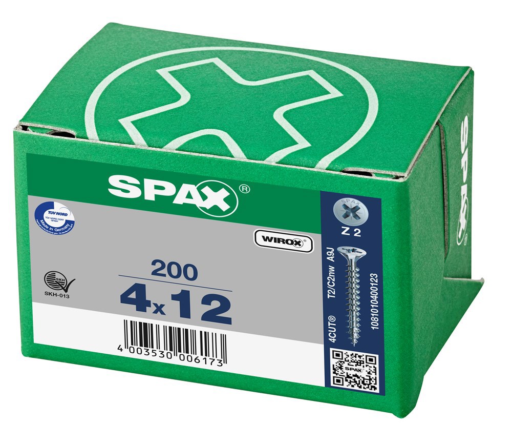 spaanplaatschroef wirox spax-6