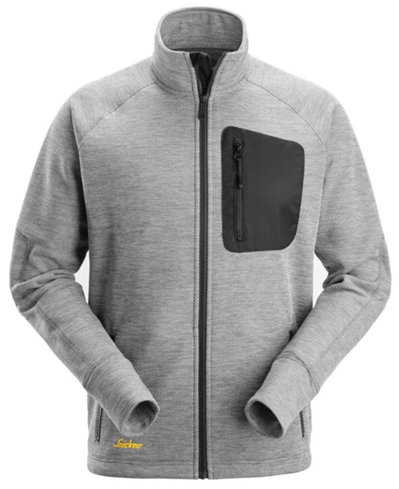 fleece jack flexiwork snickers