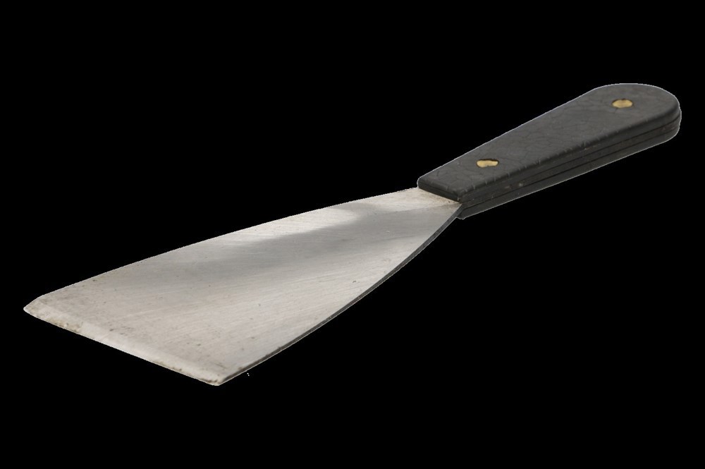 afsteekmes met gehard stalen blad