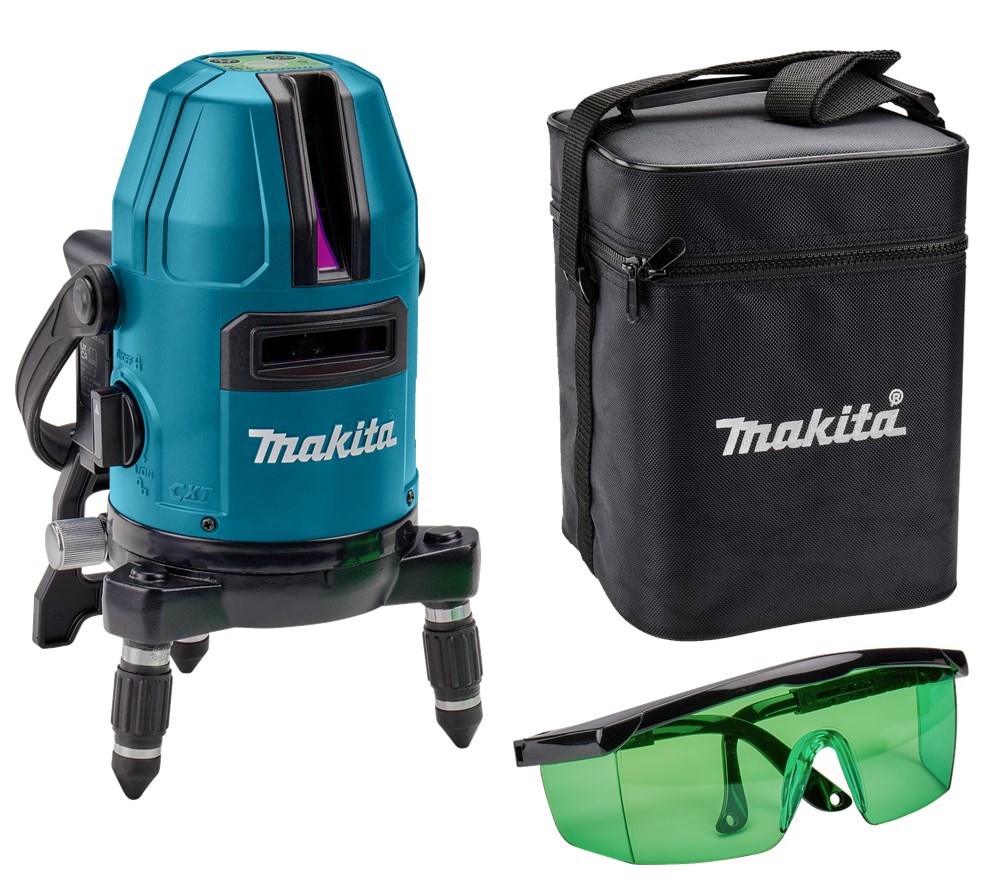 accu kruislijnlaser groen makita
