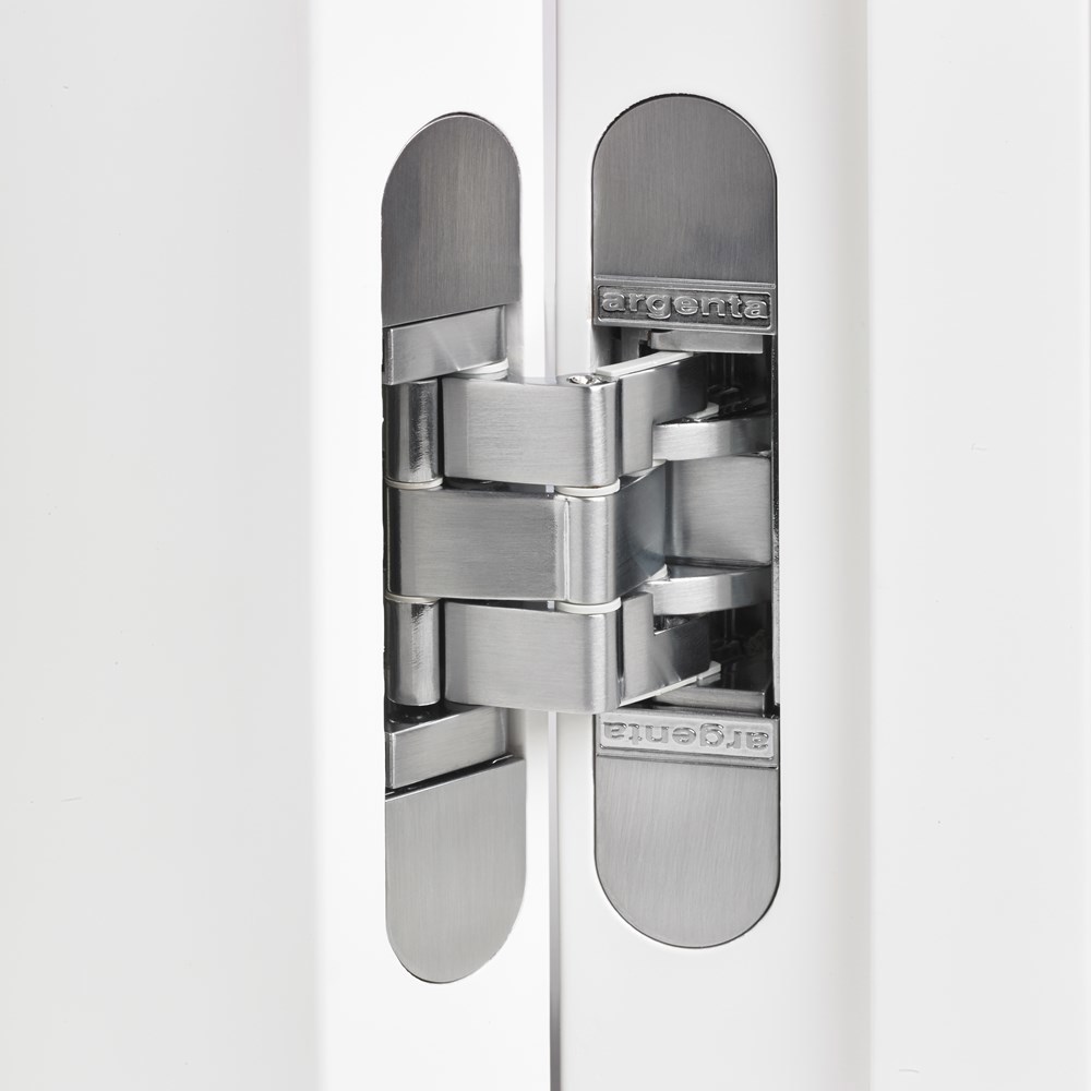 Onzichtbaar Scharnier Rvs Look Argenta - INVISIBLE NEO S5 120X25MM