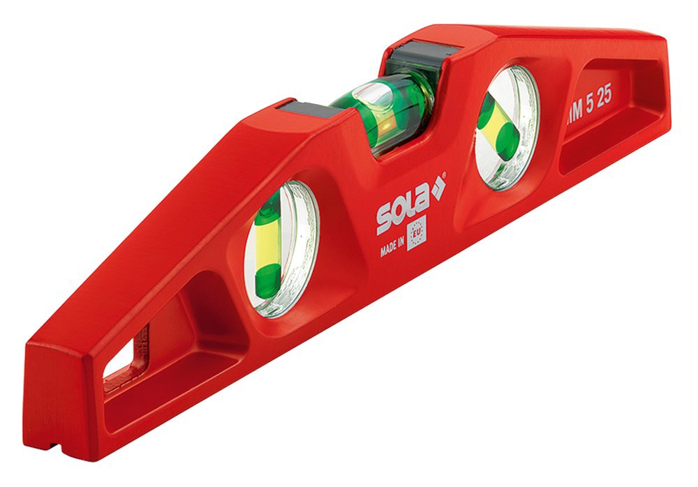 Waterpas Magnetisch Alu Torpedo Sola - MM 5 25 250MM