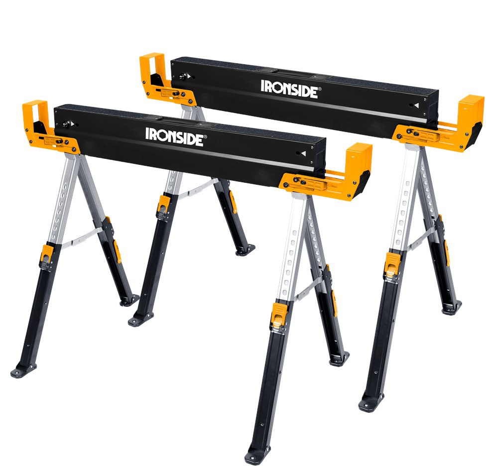 Zaagbok Heavy Duty Ironside - INSTELBAAR SET à 2 STUKS