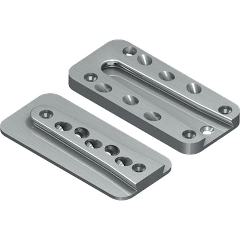 Houtverbinding Blind Aluminium Sherpa - L 40 170X80X18MM