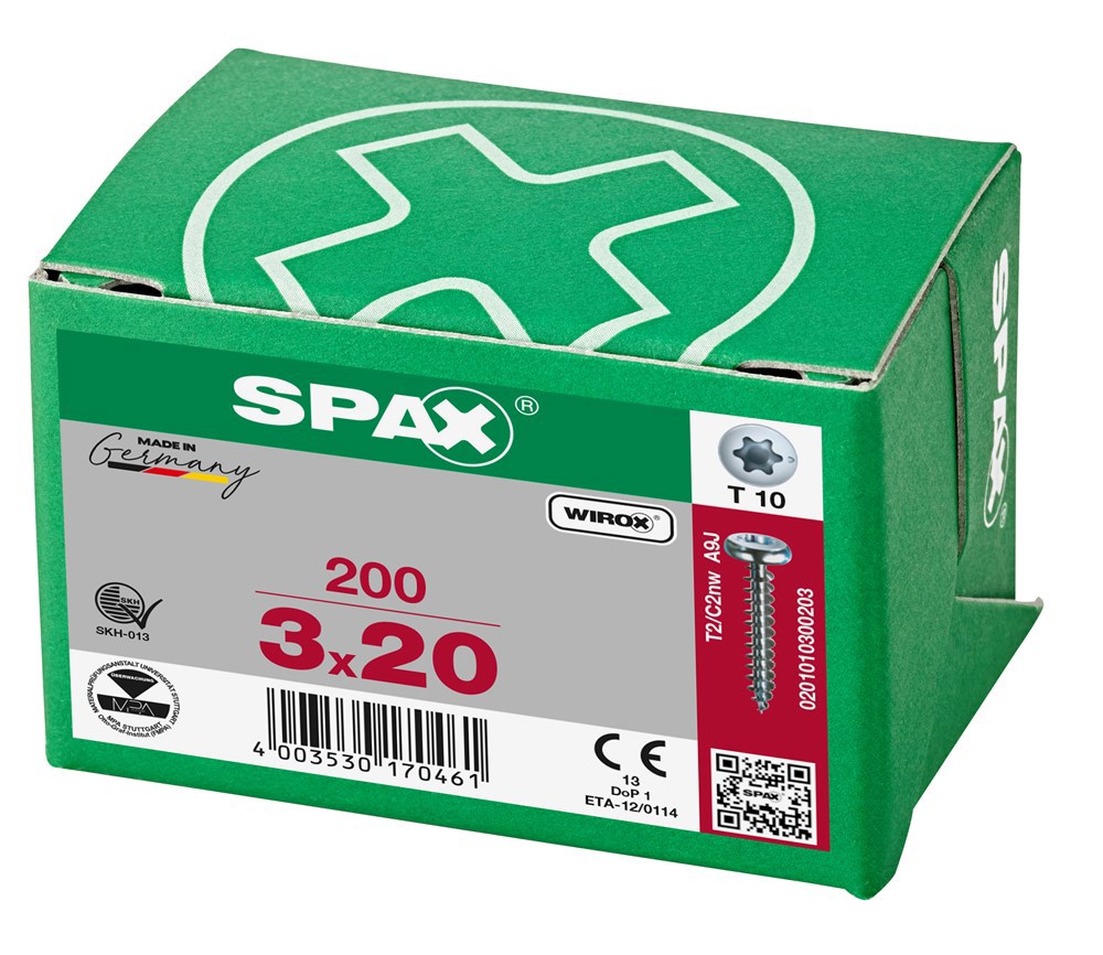 spaanplaatschroef wirox spax-6