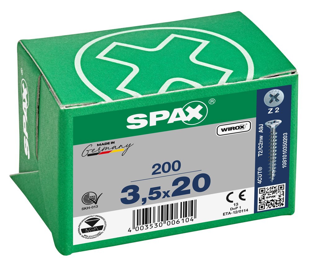 spaanplaatschroef wirox spax-5