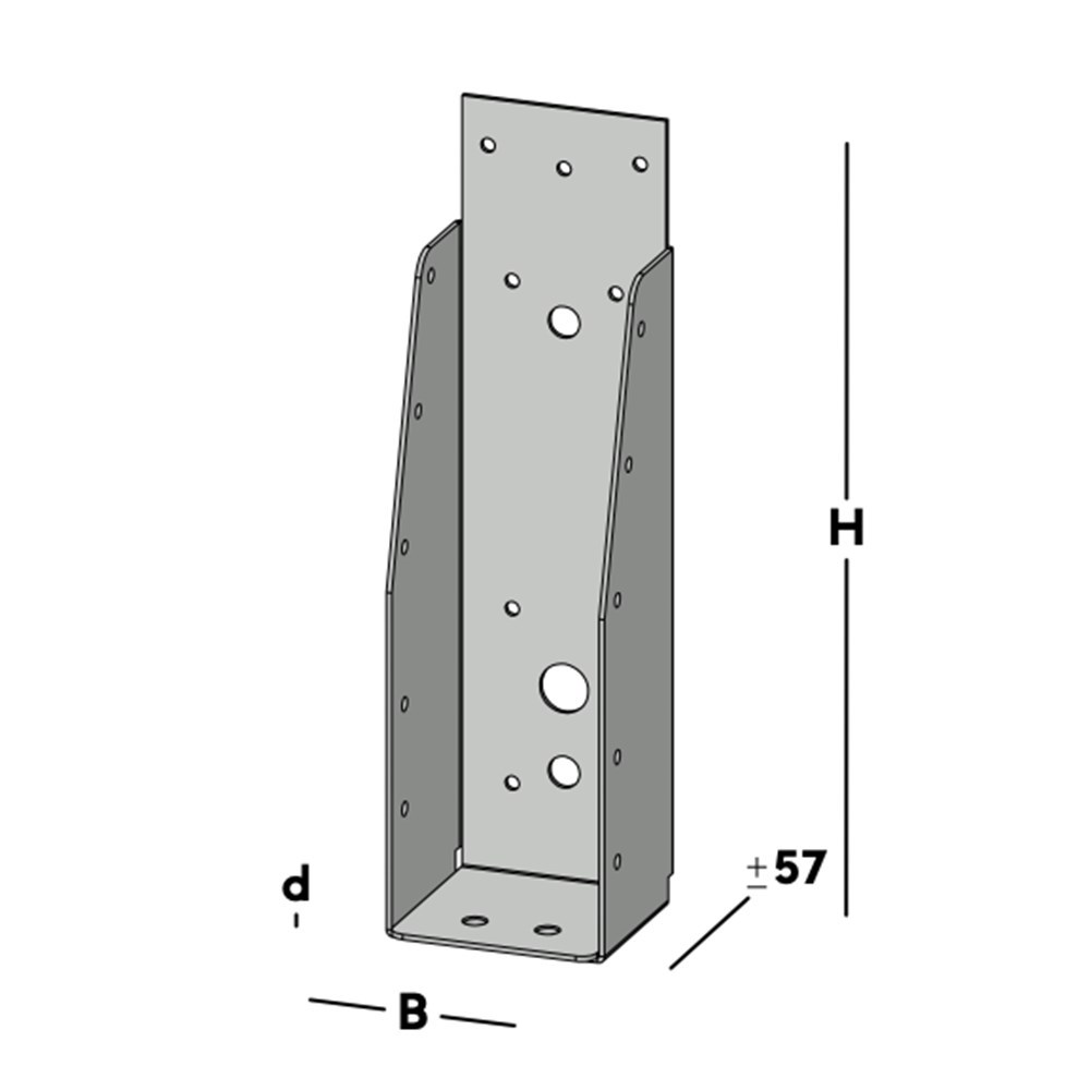 balkdrager gbs zonder lip sv-3
