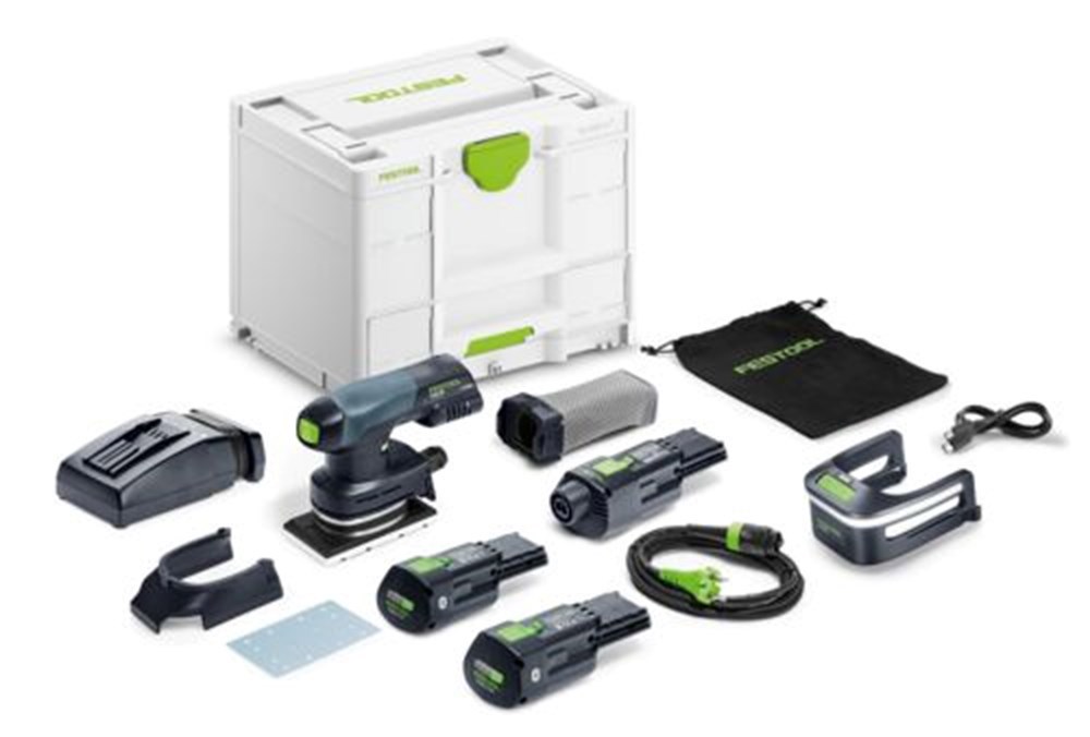 Accu Vlakschuurmachine Festool - RTSC400 3.0 I-SET 18.0V