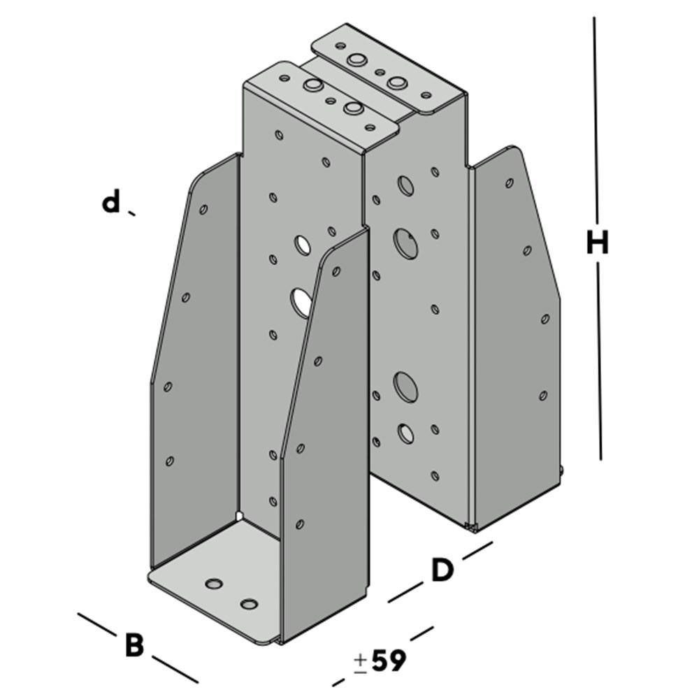 balkdrager gbs dubbel sv-4