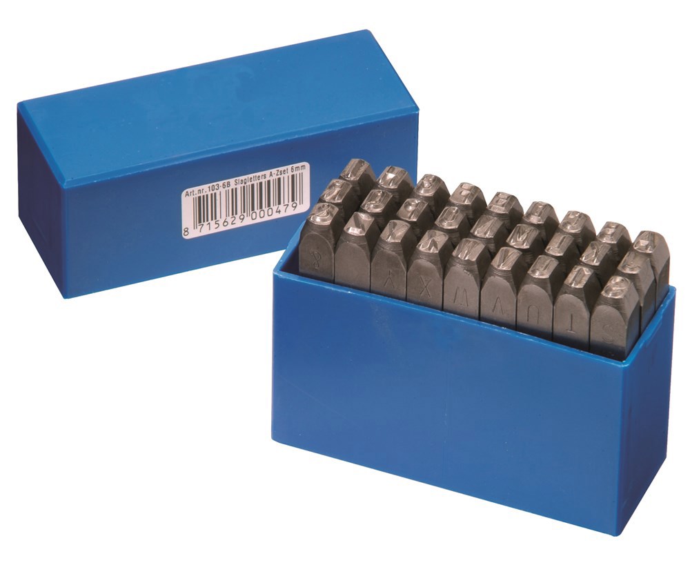 Slagletters -  6MM 27-DELIG