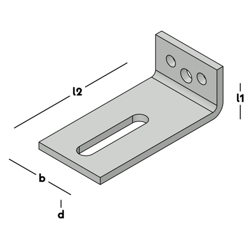 hoekanker zwaar zonder ril sv-3