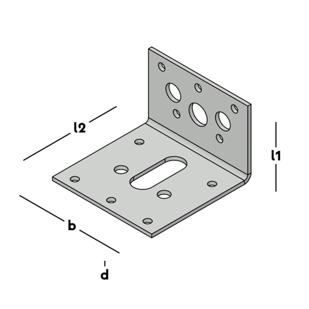 hoekanker zonder ril rvs a4-3