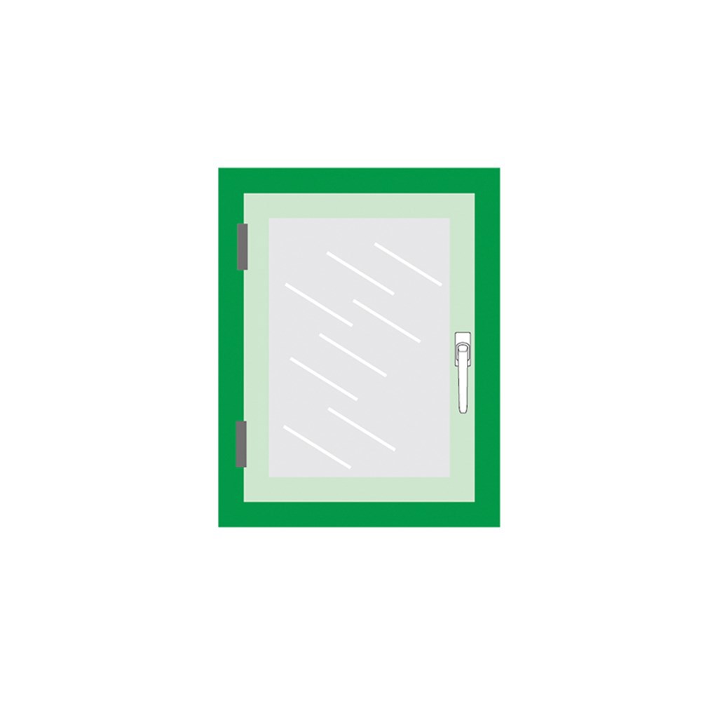 raamkruk recht aluminium f1 axa-5