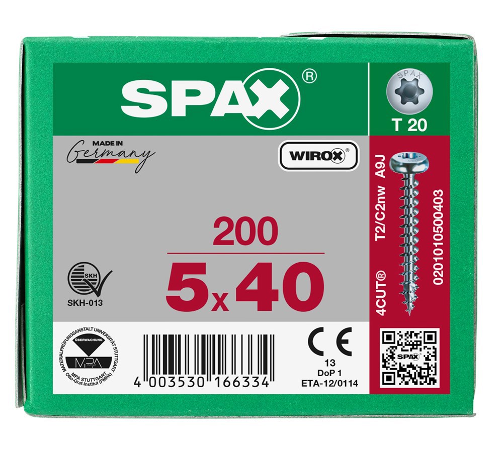 spaanplaatschroef wirox spax-7