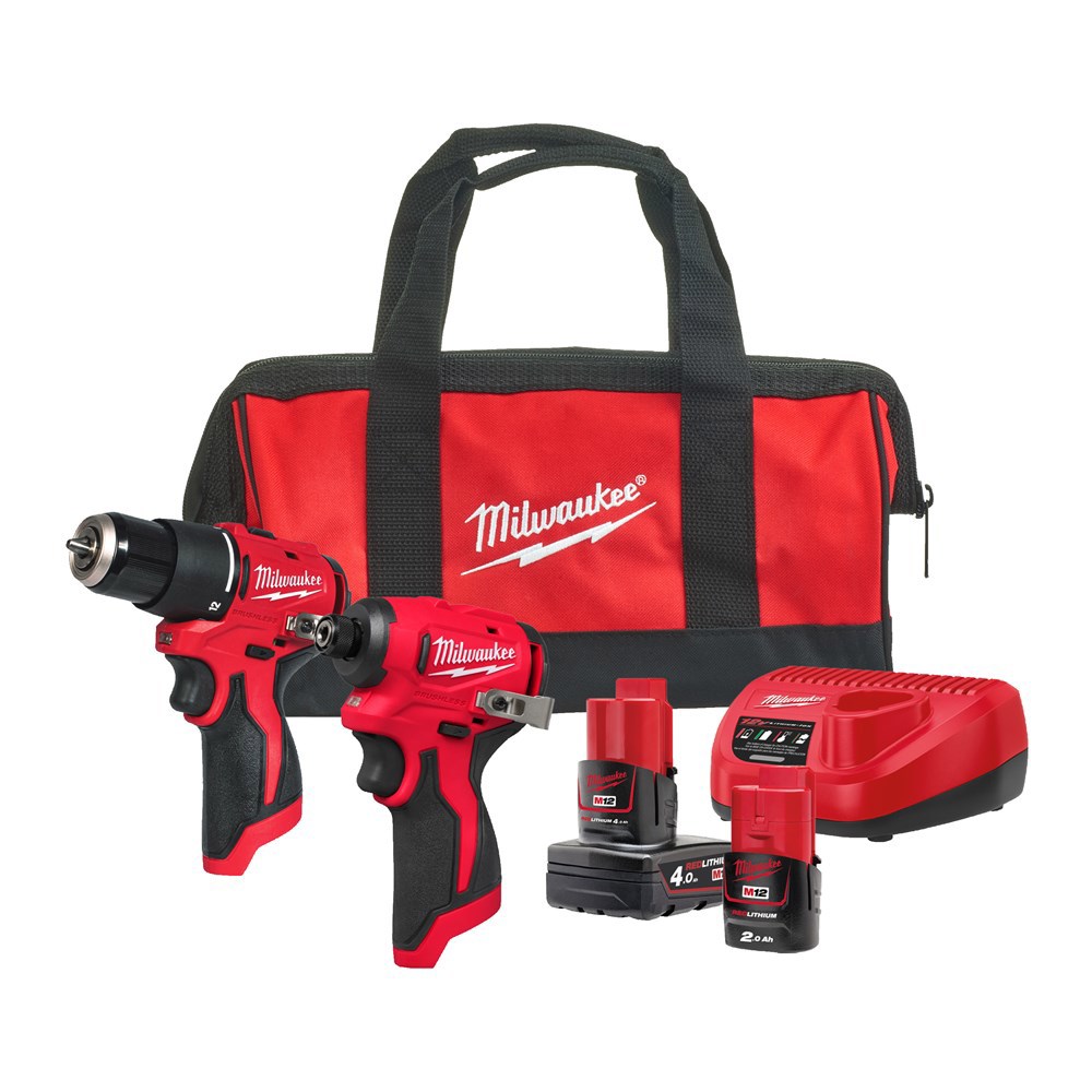 accu combiset milwaukee 2.0Ah/12.0V